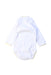 A White Long Sleeve Bodysuits from Bonpoint in size 6-12M for girl. (Back View)