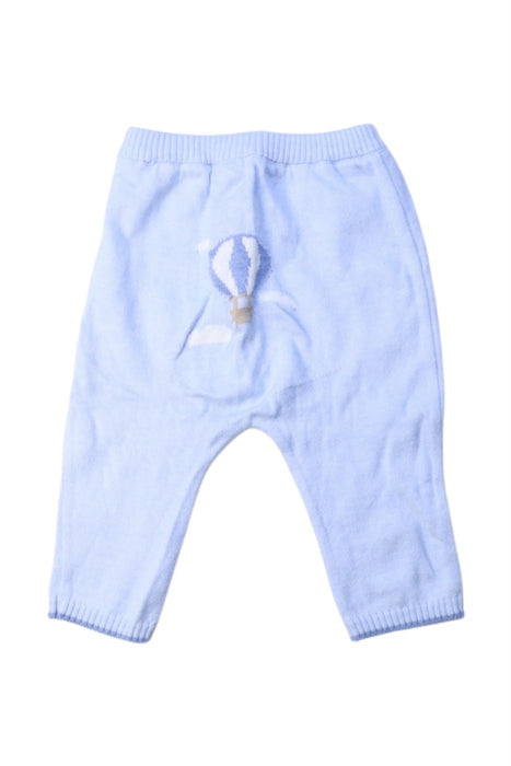 A Blue Casual Pants from Lapinou in size 3-6M for boy. (Back View)