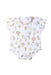 A Multicolour Short Sleeve Bodysuits from Atelier Choux in size 3-6M for girl. (Front View)