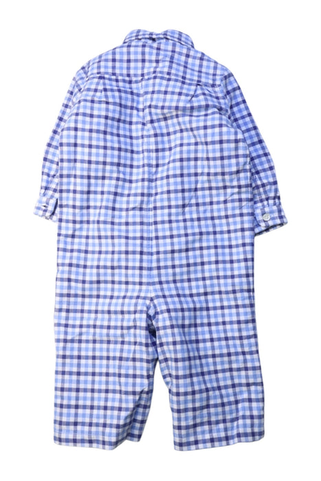 A Blue Long Sleeve Rompers from Ralph Lauren in size 12-18M for boy. (Back View)
