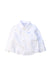 A White Long Sleeve Shirts from Armani in size 3-6M for boy. (Front View)