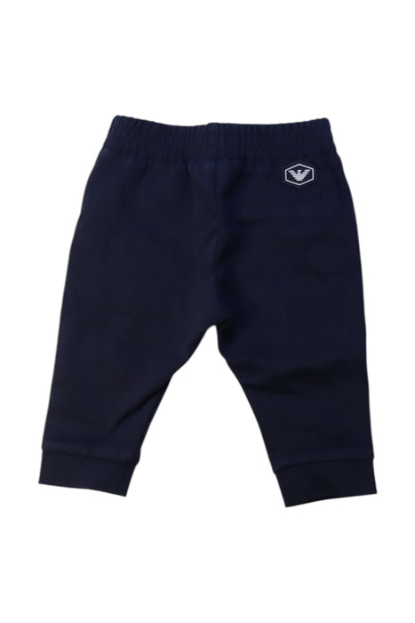 A Navy Casual Pants from Armani in size 3-6M for boy. (Back View)
