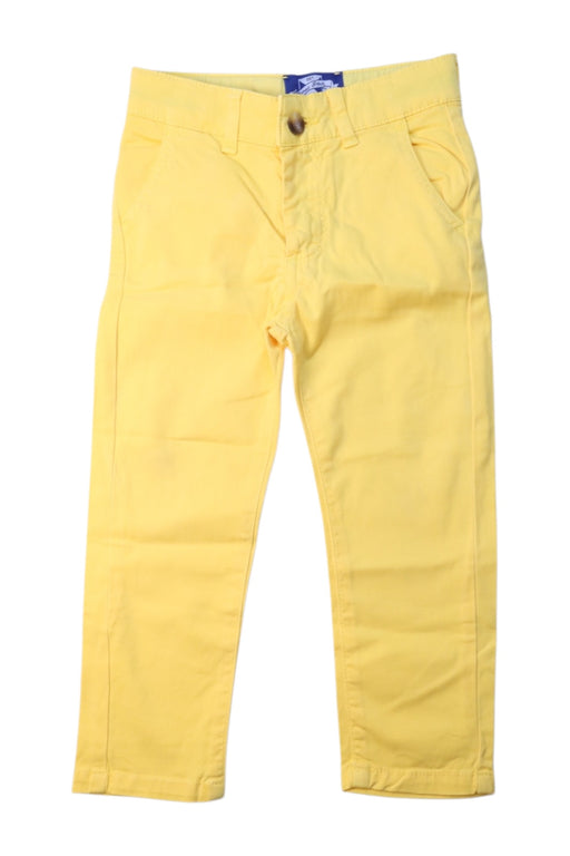 A Yellow Casual Pants from Thomas Brown in size 2T for boy. (Front View)