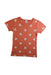A Peach Short Sleeve T Shirts from Petit Bateau in size 8Y for girl. (Front View)