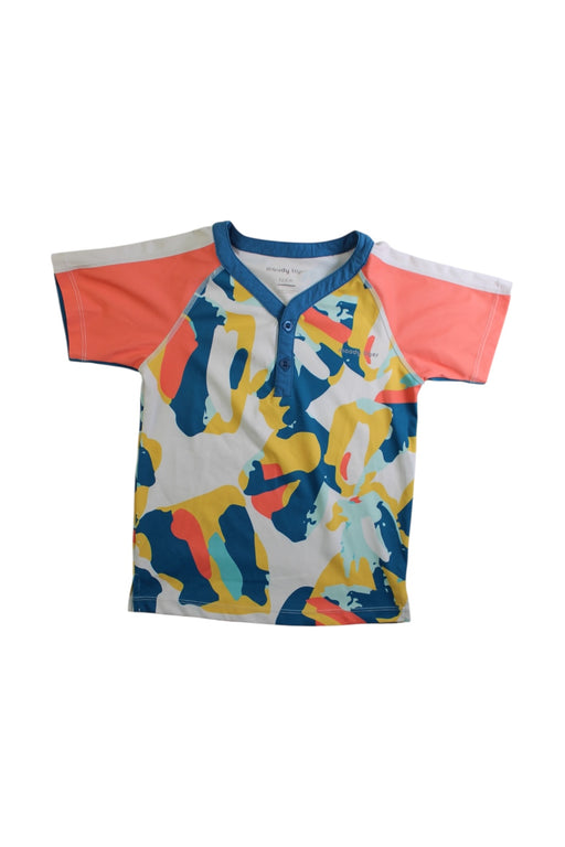 A Multicolour Short Sleeve T Shirts from Moody Tiger in size 5T for neutral. (Front View)