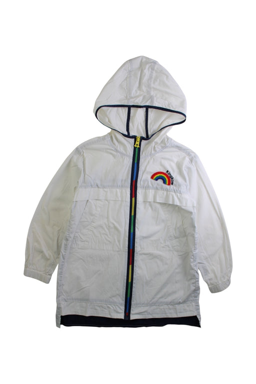 A Multicolour Rain Jackets from Kingkow in size 5T for girl. (Front View)