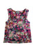 A Multicolour Sleeveless Tops from Imoga in size 6T for girl. (Front View)