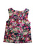 A Multicolour Sleeveless Tops from Imoga in size 6T for girl. (Back View)