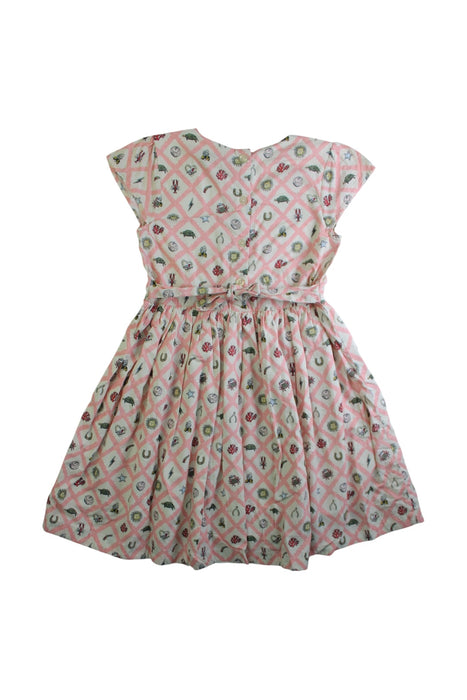 A Multicolour Sleeveless Dresses from Cath Kids London in size 5T for girl. (Back View)