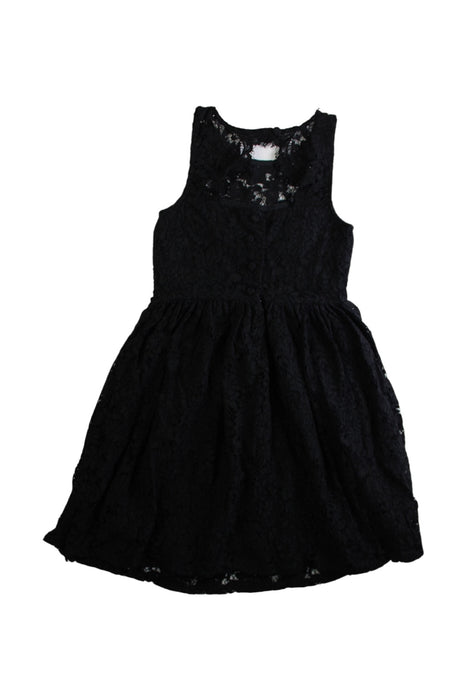 A Black Sleeveless Dresses from Polo Ralph Lauren in size 6T for girl. (Back View)