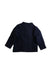 A Navy Cardigans from Petit Bateau in size 3T for boy. (Back View)