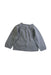 A Grey Cardigans from Bout'Chou in size 6-12M for neutral. (Back View)