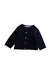 A Black Long Sleeve Shirts from Jacadi in size 6-12M for boy. (Front View)