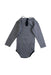 A White Long Sleeve Bodysuits from Petit Bateau in size 18-24M for neutral. (Back View)