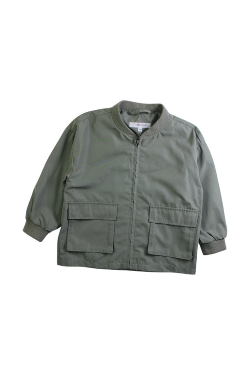 A Green Lightweight Jackets from Global  Work in size 2T for boy. (Front View)