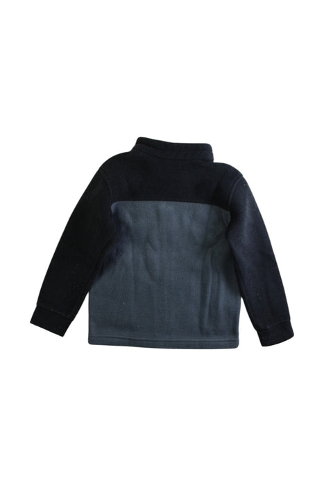 A Black Zippered Sweatshirts from Columbia in size 4T for boy. (Back View)