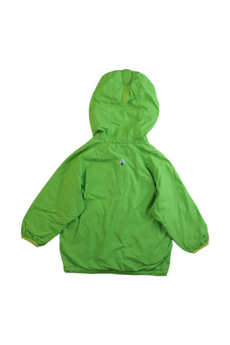 A Green Lightweight Jackets from Mont-bell in size 18-24M for boy. (Back View)