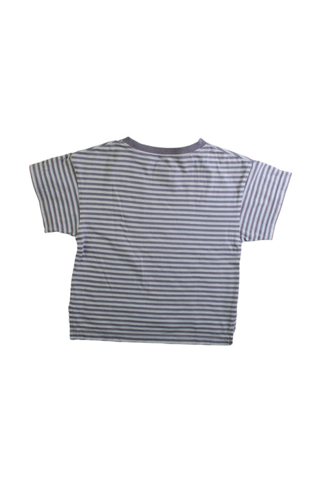 A Grey Short Sleeve Tops from Global  Work in size 2T for neutral. (Back View)