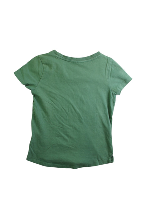 A Green Short Sleeve T Shirts from Seed in size 4T for neutral. (Back View)
