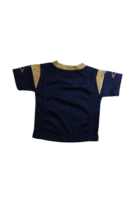A Navy Short Sleeve Shirts from Nike in size 2T for boy. (Back View)