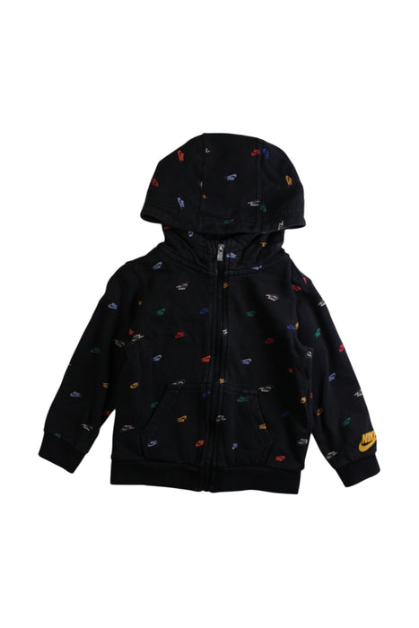 A Multicolour Zippered Sweatshirts from Nike in size 3T for boy. (Front View)