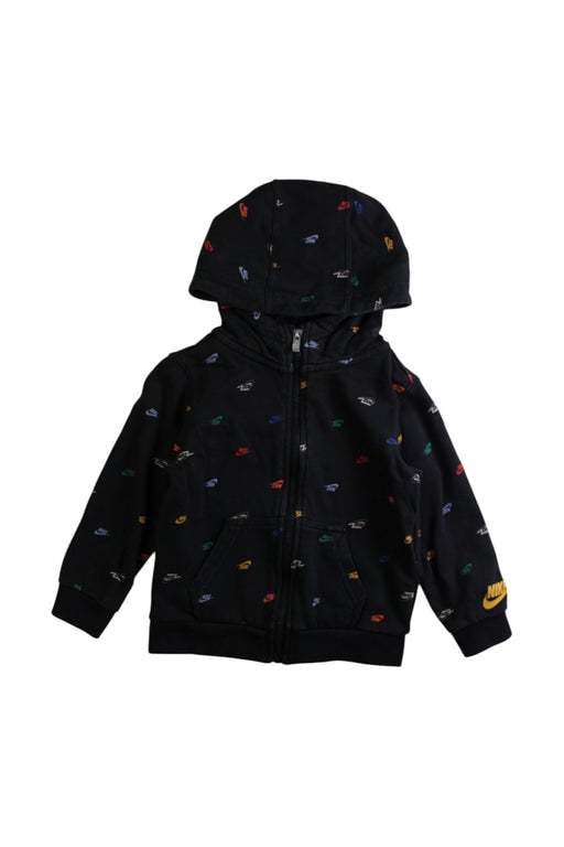 A Multicolour Zippered Sweatshirts from Nike in size 3T for boy. (Front View)