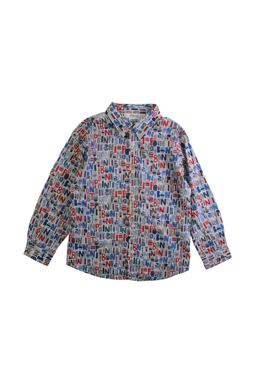 A Multicolour Long Sleeve Polos from Bonpoint in size 4T for boy. (Front View)