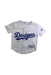 A White Short Sleeve Shirts from Majestic in size 2T for neutral. (Front View)