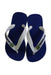 A Blue Flip Flops from Havaianas in size 3T for boy. (Back View)