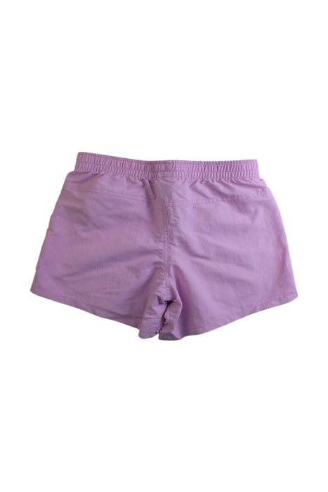 A Purple Shorts from Patagonia in size 10Y for girl. (Back View)