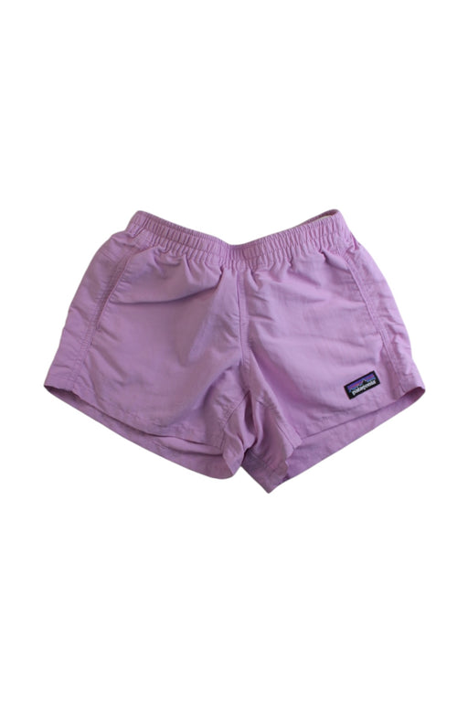 A Pink Shorts from Patagonia in size 7Y for girl. (Front View)