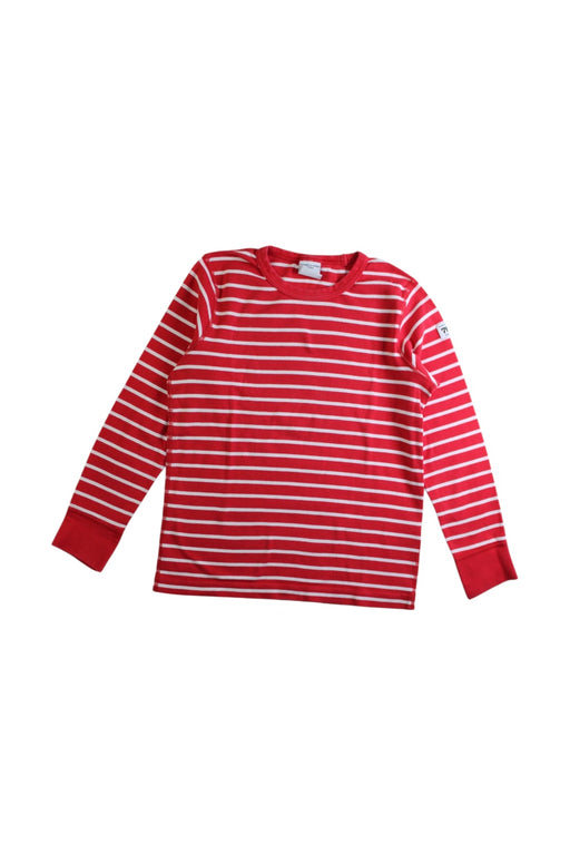 A Red Long Sleeve Shirts from Polarn O. Pyret in size 4T for neutral. (Front View)