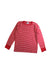 A Red Long Sleeve Shirts from Polarn O. Pyret in size 4T for neutral. (Front View)