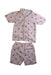 A Pink Pyjama Sets from Jojo Maman Bébé in size 5T for girl. (Front View)