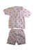 A Pink Pyjama Sets from Jojo Maman Bébé in size 5T for girl. (Back View)