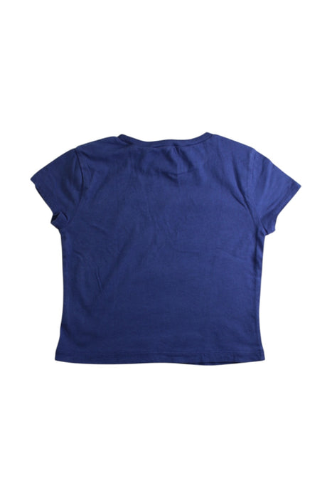 A Blue Short Sleeve T Shirts from Crewcuts in size 6T for girl. (Back View)