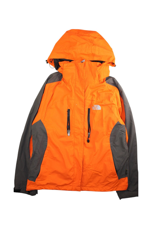 A Orange Rain Jackets from The North Face in size 14Y for boy. (Front View)