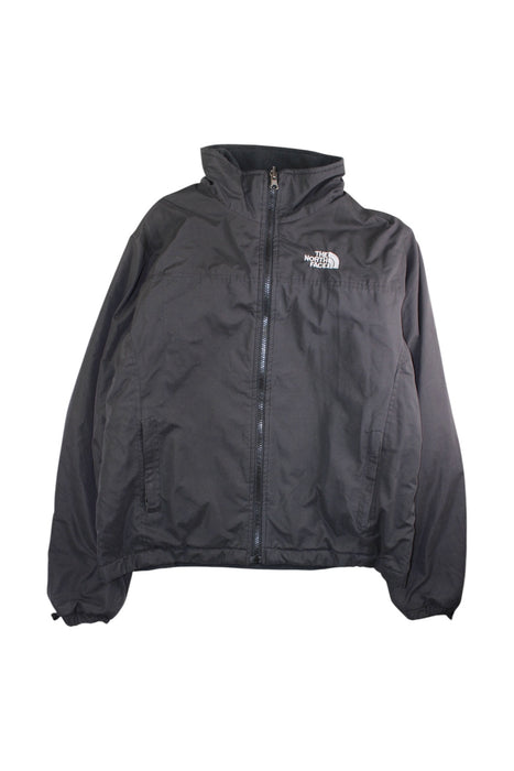 A Black Lightweight Jackets from The North Face in size 14Y for boy. (Front View)
