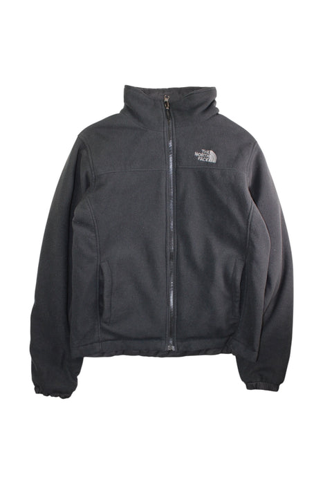 A Black Lightweight Jackets from The North Face in size 14Y for boy. (Back View)
