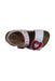 A White Sandals from Garvalin in size 18-24M for girl. (Front View)