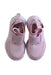 A Pink Sneakers from Nike in size 3T for girl. (Back View)