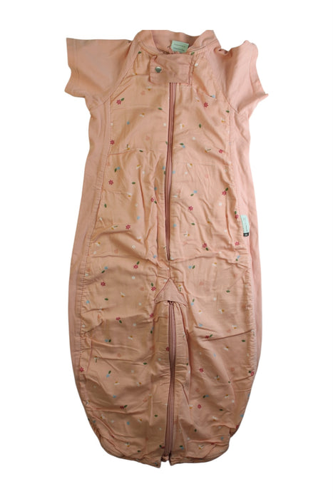 A Peach Sleepsacs from ErgoPouch in size 6-12M for girl. (Front View)