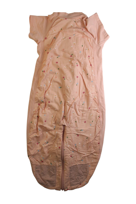 A Peach Sleepsacs from ErgoPouch in size 6-12M for girl. (Back View)
