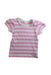 A Pink Short Sleeve Tops from Seed in size 18-24M for girl. (Front View)