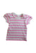 A Pink Short Sleeve Tops from Seed in size 18-24M for girl. (Front View)