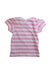 A Pink Short Sleeve Tops from Seed in size 18-24M for girl. (Back View)