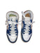 A White Sneakers from Nike in size 10Y for boy. (Front View)