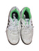 A White Sneakers from ASICS in size 12Y for boy. (Front View)