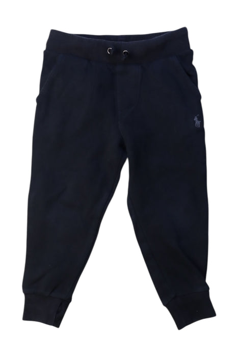 A Black Sweatpants from Polo Ralph Lauren in size 2T for boy. (Front View)