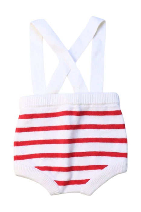 A Red Bloomers from Jacadi in size 0-3M for boy. (Back View)